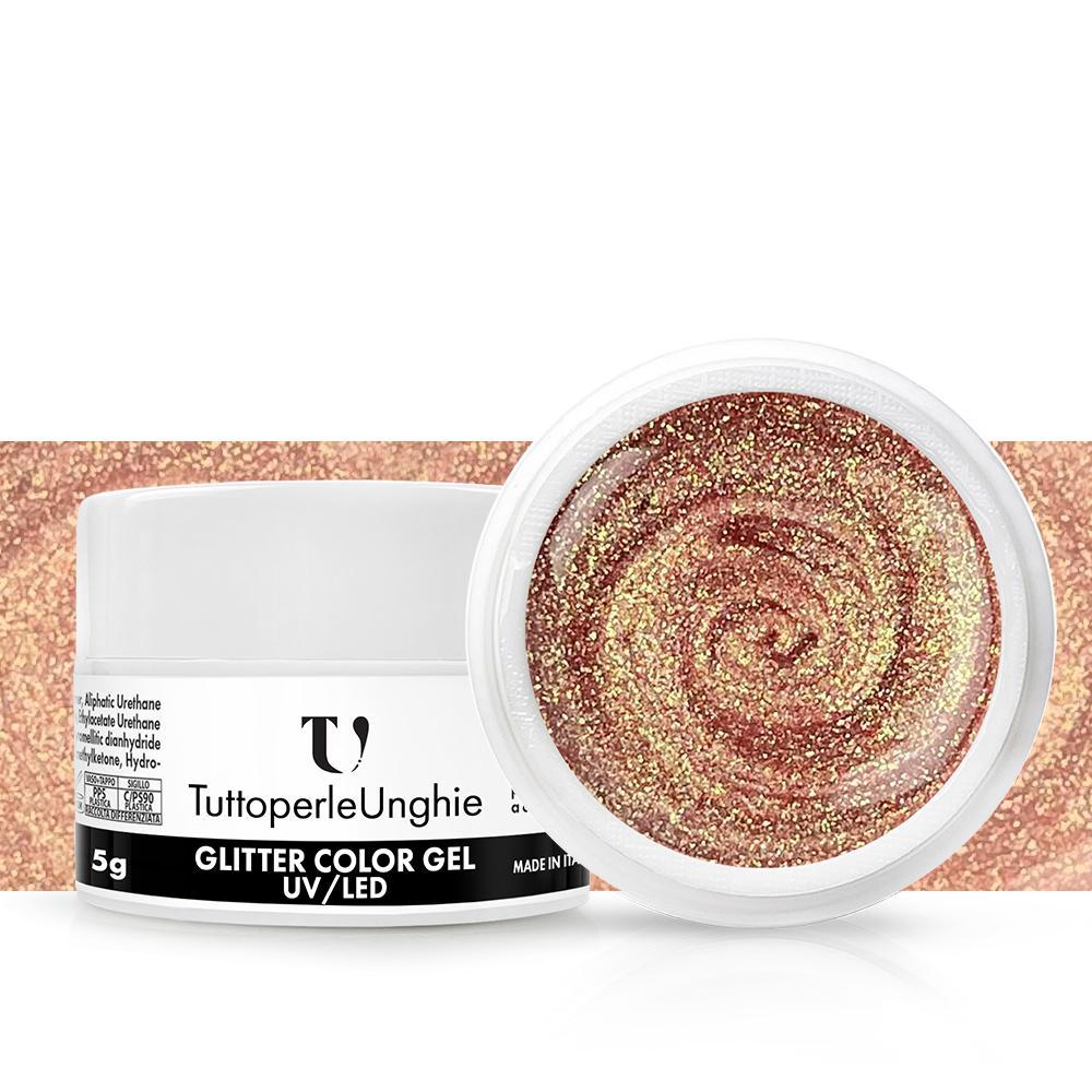 Gel Color Oro Rosa Sparkly 5g