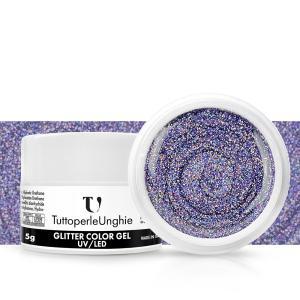 Gel color pervinca glitter 5g