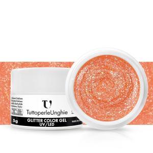 Gel color pesca glitter 5g