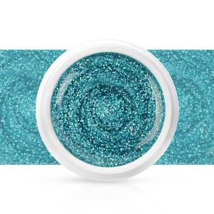 Gel color turchese glitter 5g