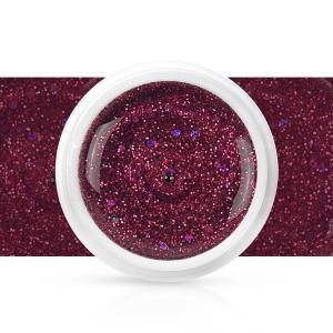Gel color glitter fuxia olografico 5g