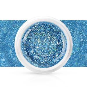 Gel color azzurro sparkly 5g