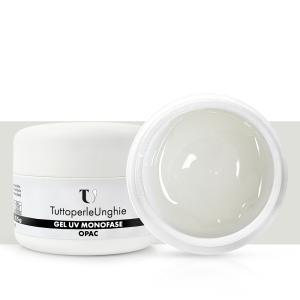 Gel uv monofase bianco lattiginoso opac 15g
