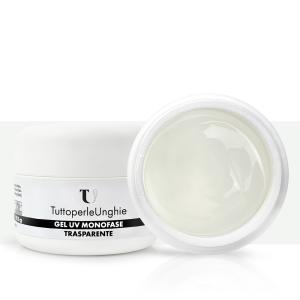 Gel uv  monofase trasparente 15g