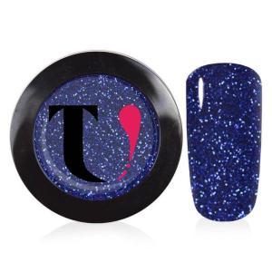 Polvere glitter blu scuro