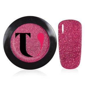 Polvere glitter rosa scuro