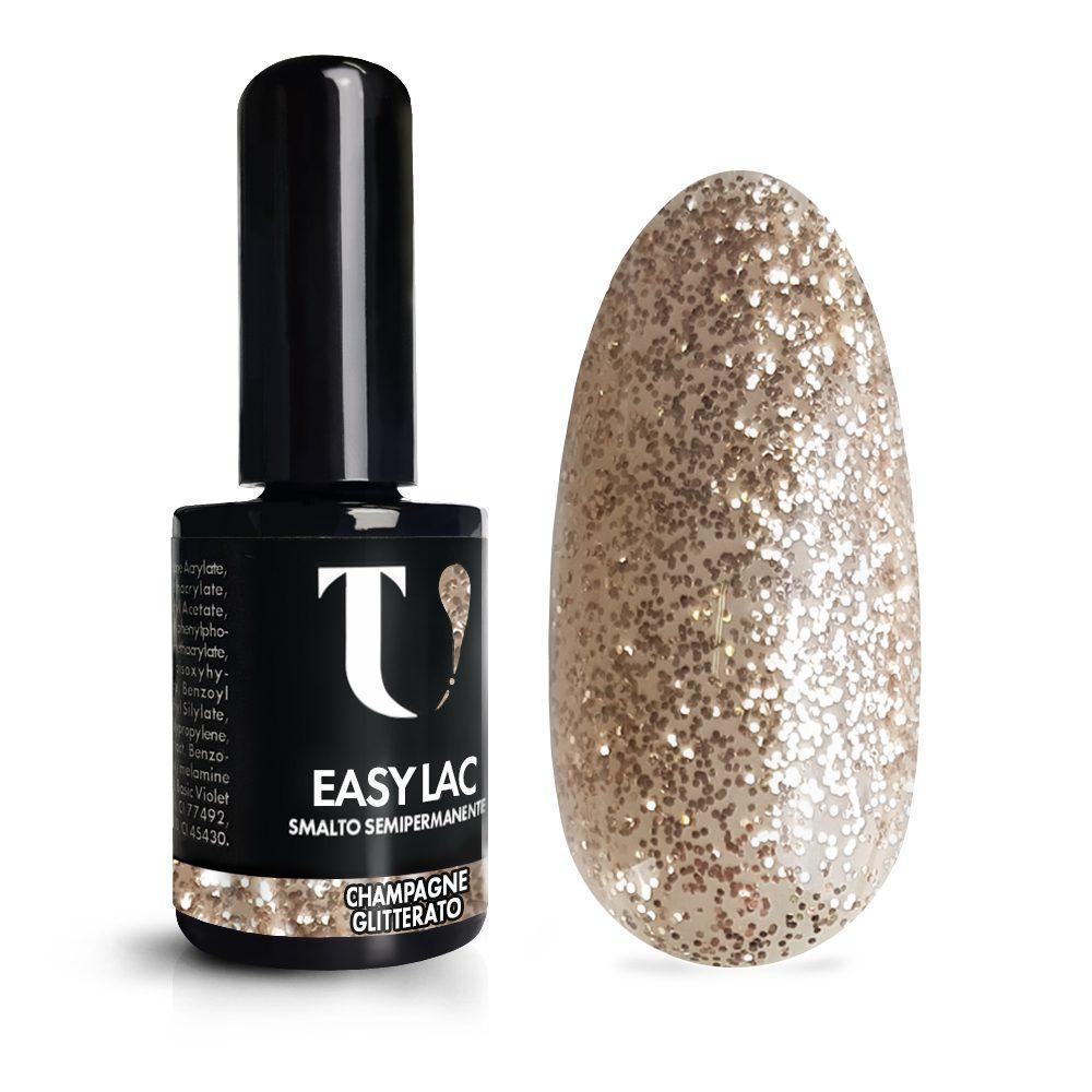 Smalto Semipermanente Champagne Glitterato 15ml