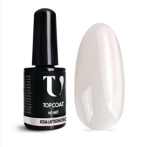 Top coat rosa lattiginoso no wet