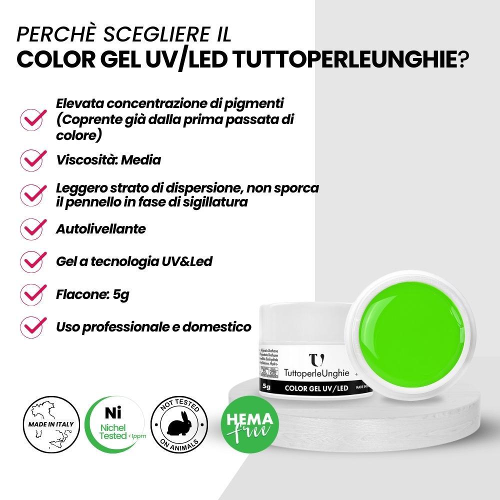 Gel Color Neon Verde 5g