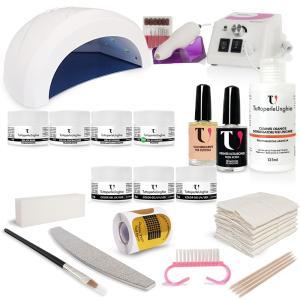 Kit ricostruzione unghie 7 gel uv