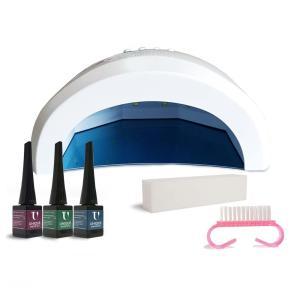 Kit smalto semipermanente 3 in 1 con 3 colori