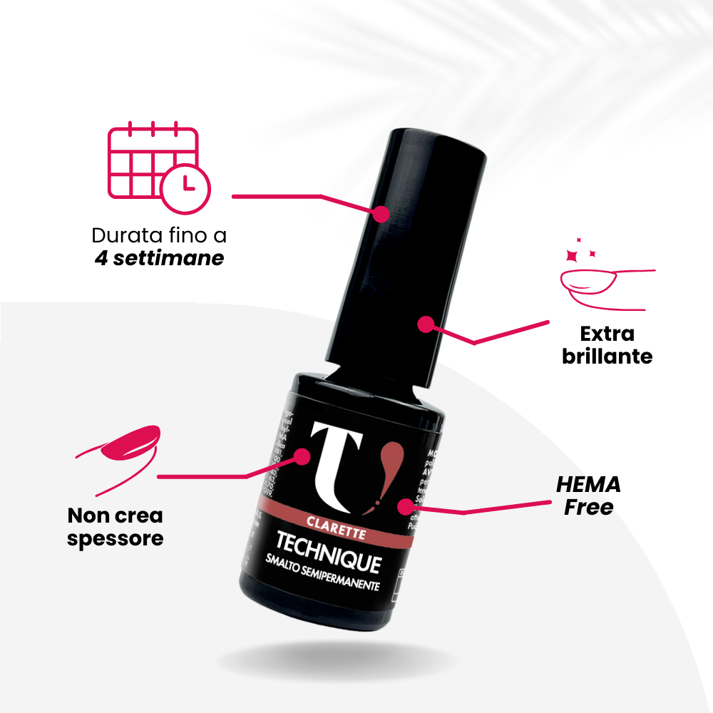 Smalto Semipermanente Clarette 5ml