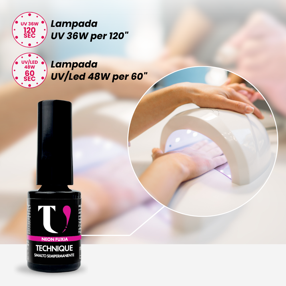 Smalto Semipermanente Neon Fuxia 5ml