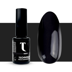 Smalto semipermanente nero 5ml
