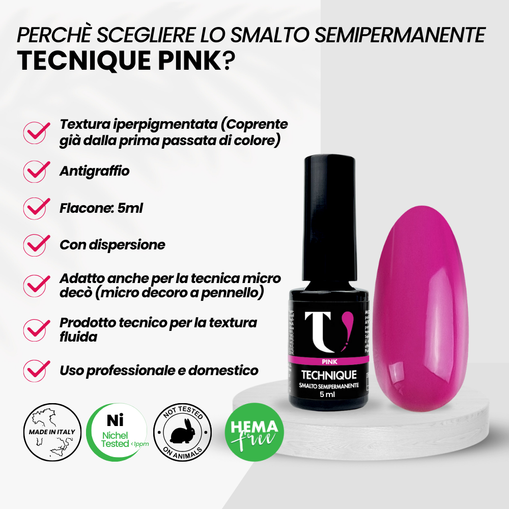 Smalto Semipermanente Pink 5ml