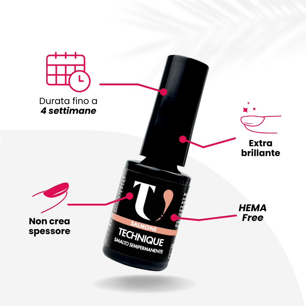 Smalto Semipermanente Salmone 5ml