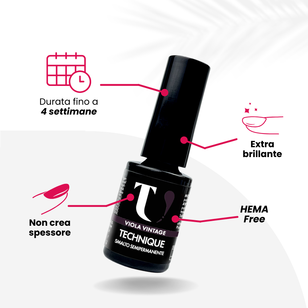 Smalto Semipermanente Viola Vintage 5ml