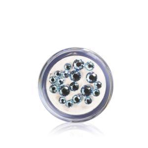 Swarovski originali taglio diamante acquamarine box 20 pz