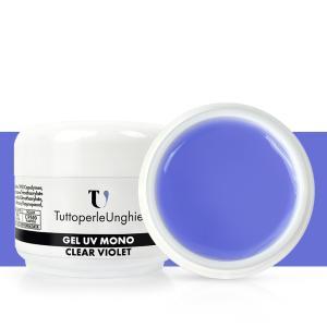 Gel uv mono clear violet 30g