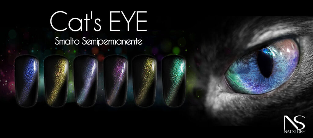 Unghie Cat's eye: la Nail Art ispirata agli occhi di gatto !