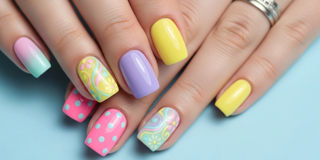 idee e tendenze colori unghie primavera