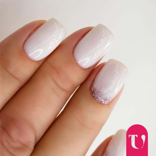 Nail art color latte