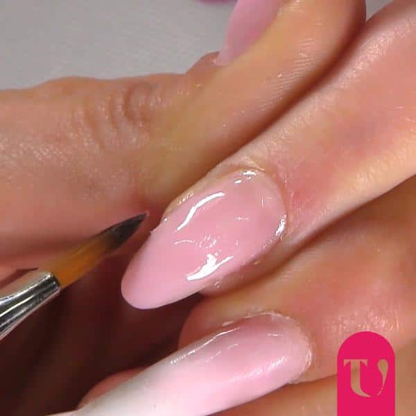 Acrygel color rosa chiaro