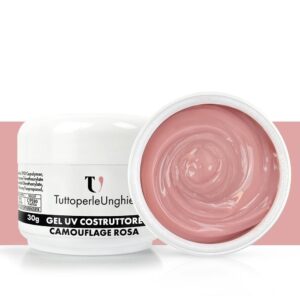 Gel UV Costruttore Camouflage Rosa 30g - TuttoperleUnghie