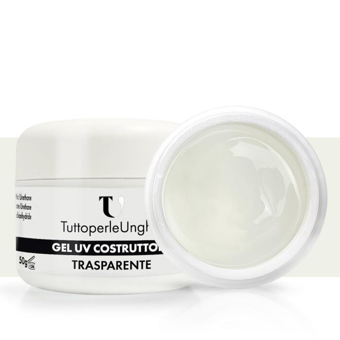 Gel UV Costruttore Trasparente 50g - TuttoperleUnghie