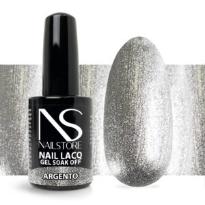 Semipermanente Nail Lacq Argento - NAILSTORE