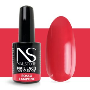Semipermanente Nail Lacq Rosso Lampone - NAILSTORE