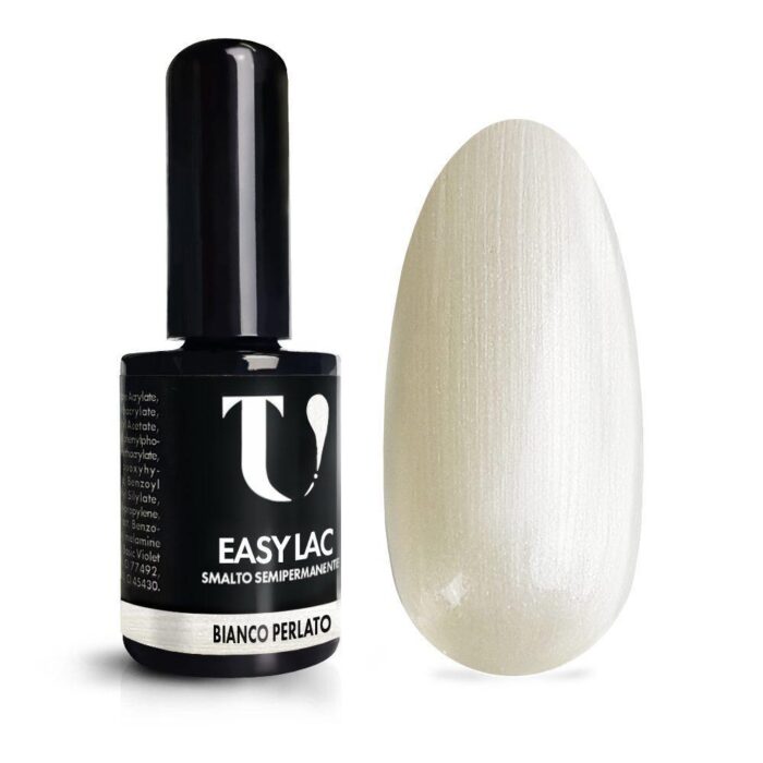Smalto Semipermanente Bianco Perlato 15ml - TuttoperleUnghie