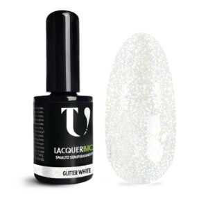 Smalto Semipermanente Glitter White - TuttoperleUnghie