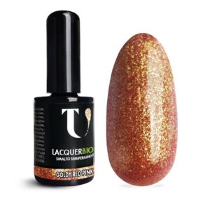 Smalto Semipermanente Goldy Red Pink - TuttoperleUnghie