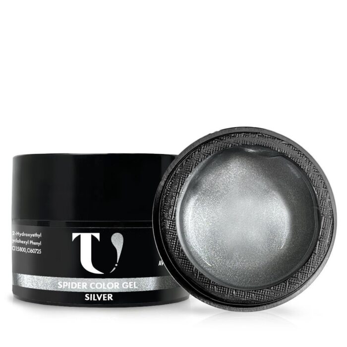 Spider Color Gel Silver 5g - TuttoperleUnghie