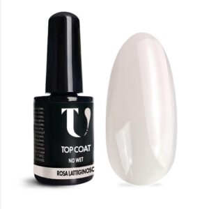Top Coat Rosa Lattiginoso No Wet - TuttoperleUnghie