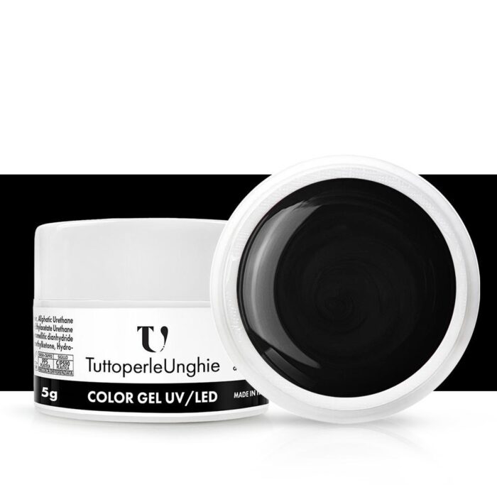 Gel Color Nero Lacca 5g - TuttoperleUnghie