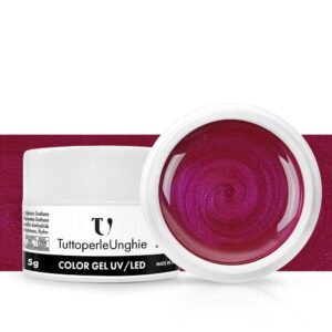 Gel Color Rosso Viola 5g - TuttoperleUnghie