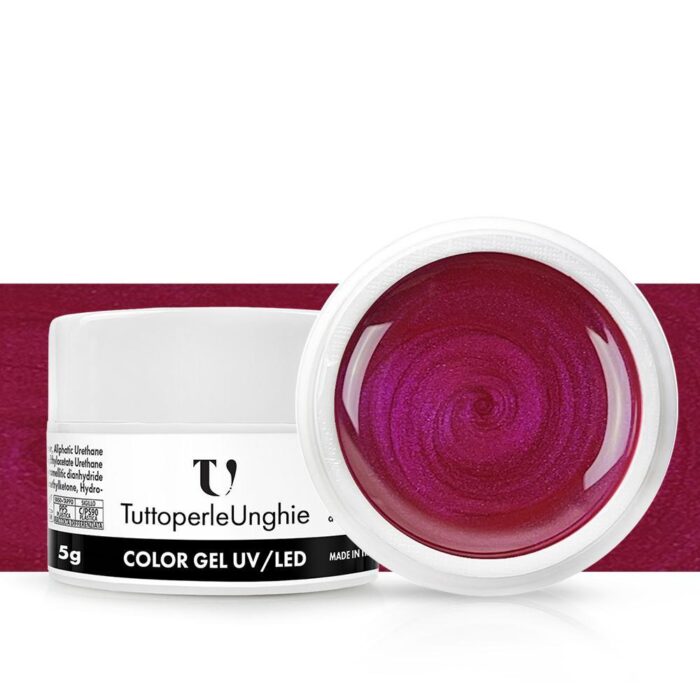 Gel Color Rosso Viola 5g - TuttoperleUnghie