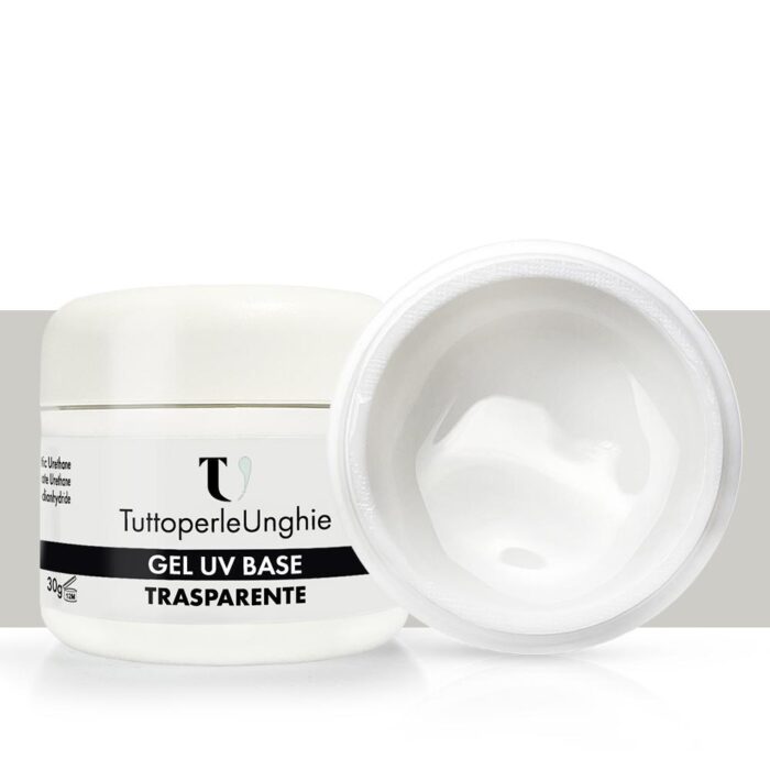 Gel UV Base Trasparente Professionale 30g - TuttoperleUnghie