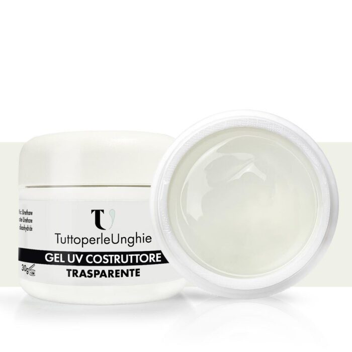 Gel UV Costruttore Trasparente 30g - TuttoperleUnghie