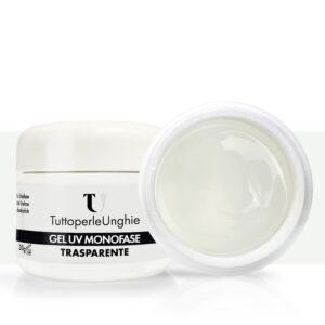 Gel UV Monofase Trasparente 30g - TuttoperleUnghie