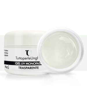 Gel UV Monofase Trasparente 50g - TuttoperleUnghie