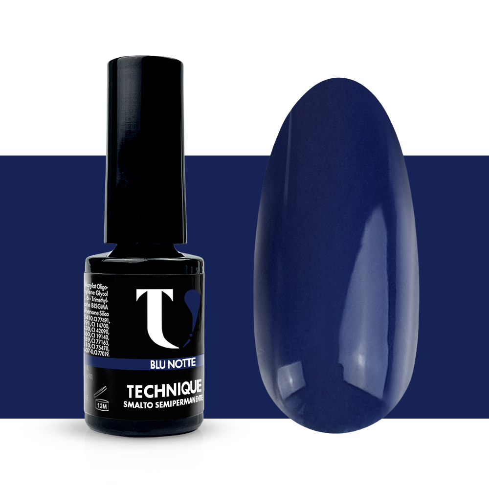 Smalto Semipermanente Blu Notte 5ml - TuttoperleUnghie