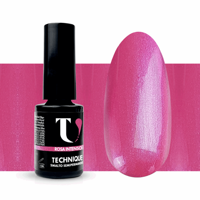 Smalto Semipermanente Rosa Intenso 5ml - TuttoperleUnghie