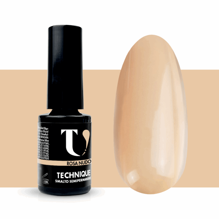 Smalto Semipermanente Rosa Nudo 5ml - TuttoperleUnghie