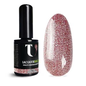 Smalto Semipermanente Glitter Frozen Pink 10ml - TuttoperleUnghie