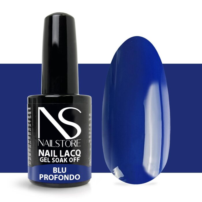 Smalto Semipermanente Nail Lacq Blu Profondo - NAILSTORE