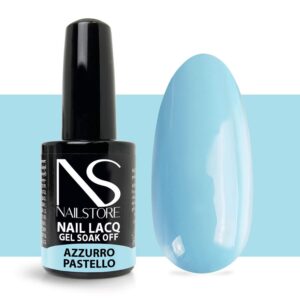 Semipermanente Nail Lacq Azzurro Pastello - NAILSTORE