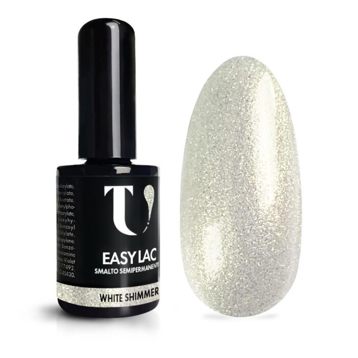 Smalto Semipermanente White Shimmer 15ml - TuttoperleUnghie